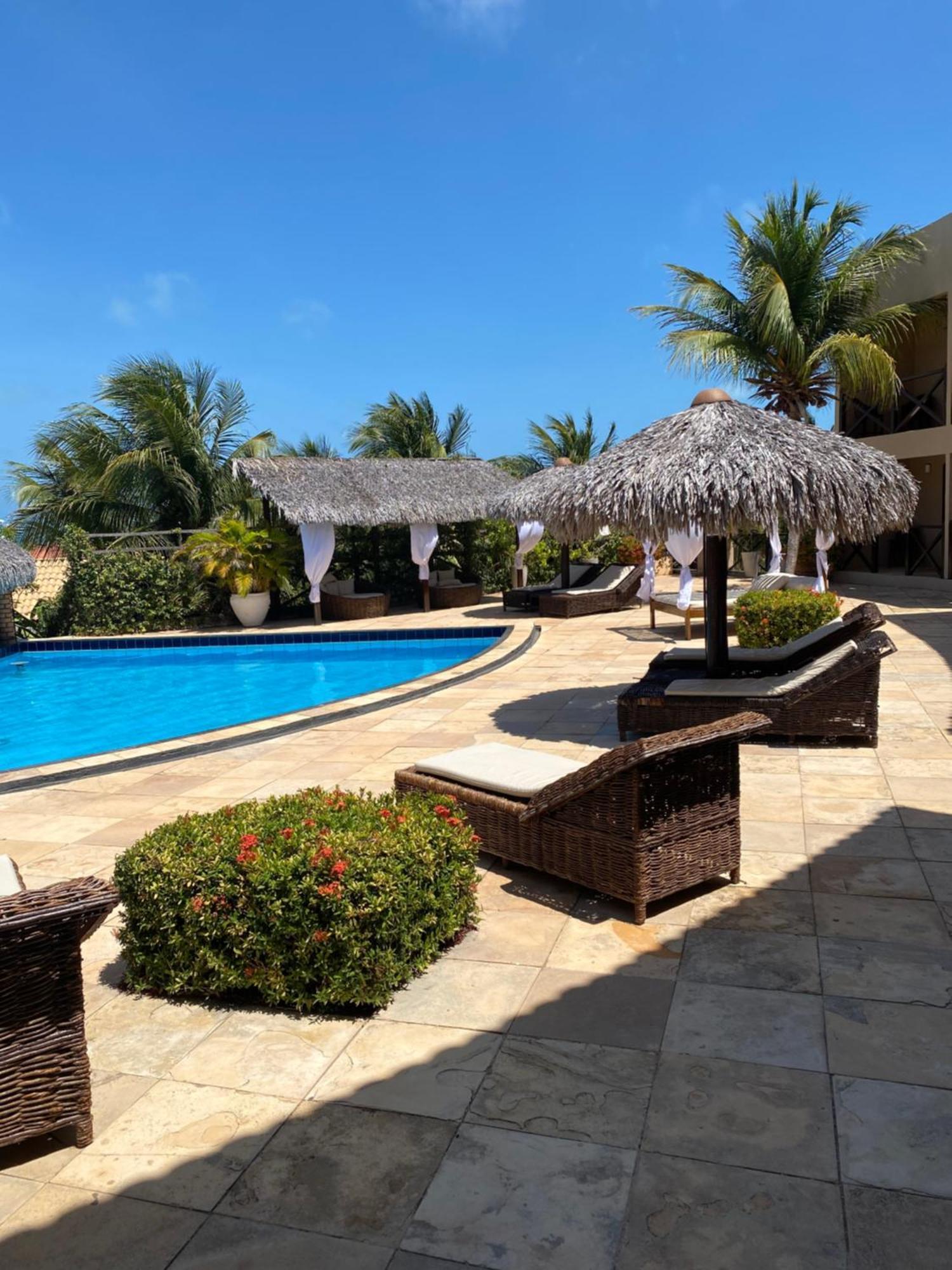 Pousada Aruana Canoa Quebrada Exterior foto